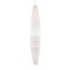 Foscarini - Havana Pendelleuchte - weiß/satiniert/H 130cm/Ø 23cm