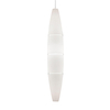 Foscarini - Havana Suspension Lamp - white/satined/H 130cm/Ø 23cm