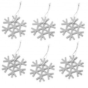 HEY-SIGN - Christmas Ornament Set Snowflake