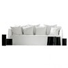 Gervasoni - Ghost 14 Sofa - weiß/Stoff Lino bianco/inkl. 3 Kissen 50x50 weiß/inkl. 4 Kissen 60x60 weiß
