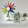 Vitra - EA 104 Aluminium Chair-Chaise avec accoudoirs