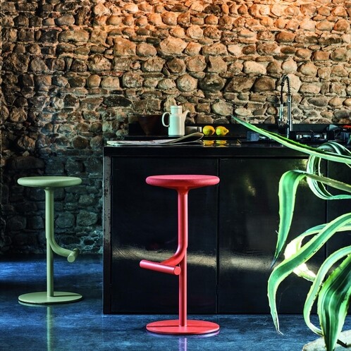 Magis - Tibu Barhocker gepolstert 60-70cm