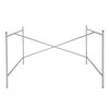 Richard Lampert - Eiermann 1 Table Frame eccentric - zilver/incl. hoogteverstelling 3,5cm/excentrisch/110 x 66 x 78cm