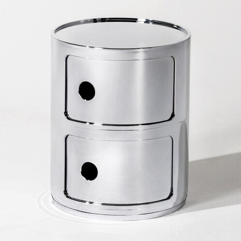 Kartell - Componibili 2 Metallic - Conteneur