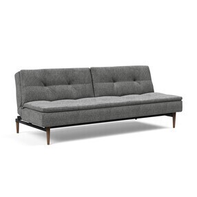 Innovation Living - Dublexo Styletto Schlafsofa Holz dunkel 210x91cm