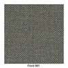 Muuto - Outline Sofa 2 Sitzer - dunkelgrün/Stoff Kvadrat Fiord 961/BxHxT 170x69.5x84cm/Gestell Aluminium schwarz: pulverbeschichtet
