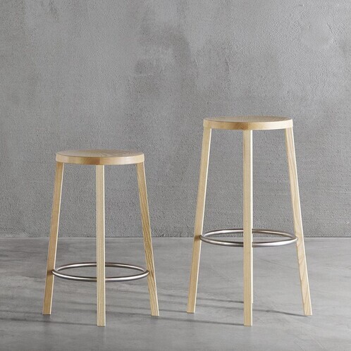 Plank - Blocco - Tabouret de bar H:76cm