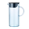 Stelton - EM Water Jug With Lid - blue/transparent/1.5L/WxH 18x22cm/Ø11cm