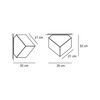 Artemide - Edge Wall / Ceiling Lamp - line drawing