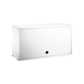 String - Placard avec porte battante String système 78x30cm