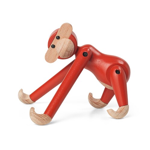Kay Bojesen Denmark Vintage Wooden Figurine Monkey Mini Beech