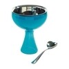 Alessi - Big Love -Coupe à glace avec cuiller - bleu