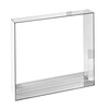 Kartell - Only Me spiegel 50x50 - transparant/transparant