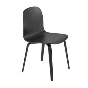 Muuto - Visu Stuhl mit Holzgestell