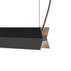 e15 - e15 LT07 Span - Suspension LED   - noir/160cm