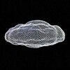 Magis - Me Too Clouds Sculpture for hanging - silver/lacquered/H x W x D: 45 x 90 x 60cm/Size 3