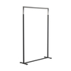 FROST - Bukto Wardrobe 100cm - black/polished/WxHxD 102,8x150x30cm