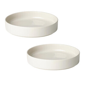 Blomus - Set de 2 assiettes creuses Pilar