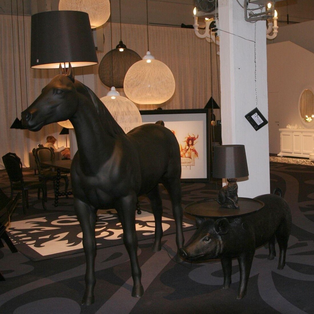 Sige tigger Tomhed Moooi Horse Lamp Floor Lamp | AmbienteDirect