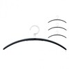 Schönbuch - 0130   Coat Hanger set - black/hook stainless steel/4 pieces