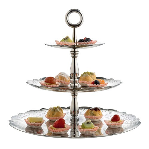 Alessi - Dressed Etagère mit 3 Ebenen