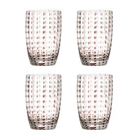 Bloomingville - Brinley glas set van 4