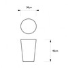 Moooi - Moooi Container Stool - line drawing