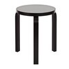 Artek - 60 - Tabouret - noir/legs birch black lacquered