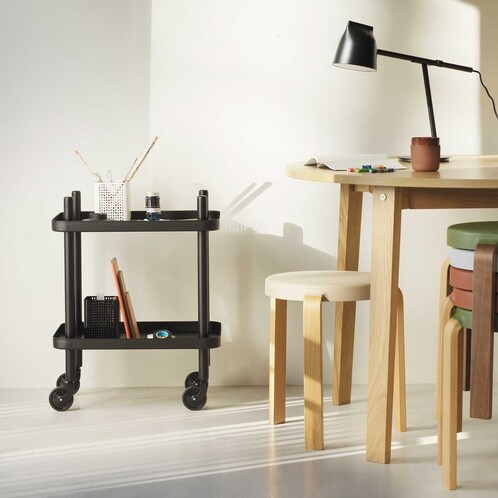 Normann Copenhagen Block Side Table/Trolley | AmbienteDirect
