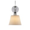 Artemide - Tolomeo Parete Diffusore Parchment - natural/parchment/Ø18cm/WxH 27.8x32.6cm