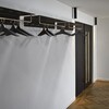 FROST - Unu - Vestiaire mural avec 6 patères & barre