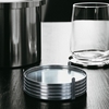 Stelton - Cylinda Line Coasters, 6 pieces 