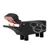 Kay Bojesen Denmark - Kay Bojesen Wooden Figurine Hippo - black/beech