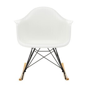 Vitra - Eames Armchair RAR schommelstoel onderstel zwart gouden esdoorn