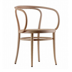 Thonet - Chaise avec accoudoirs 209 R avec clayonnage en roseaux