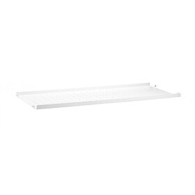 String - Tablette avec bords bas String System profondeur 30cm acier