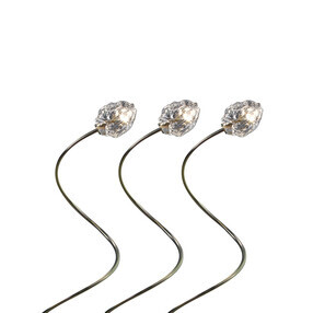 Catellani & Smith - Set de 3 lampadaires de jardin More F H70cm