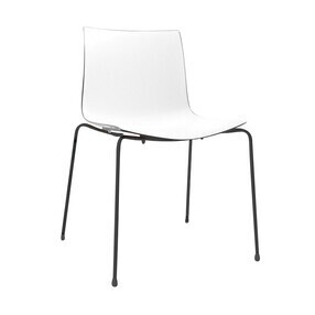 Arper - Catifa 46 0251 -Stoel tweekl. onderstel zwart
