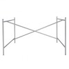 Richard Lampert - Eiermann 1 tafelonderstel midden - zilver/incl. hoogteverstelling 3,5cm/in het midden/110 x 66 x 78cm