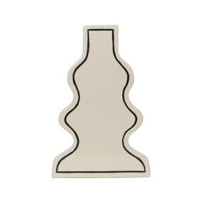 Ferm Living - Vase curviligne Paste