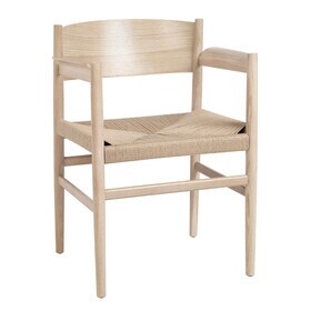 Mater - Chaise avec accoudoirs Nestor
