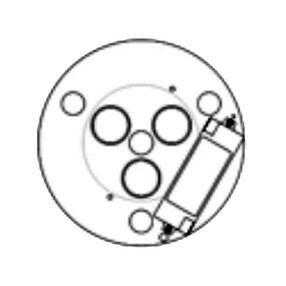 Luceplan - Metropoli D20/27.5 reflector