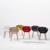 Arper - Duna 02 4203 Chair With Wood Frame