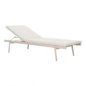 Pedrali - Rail Sunbed with Seat Cushion