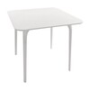 Magis - Table First Outdoor rectangular - white/white table-leg/small/79,2x79,2cm