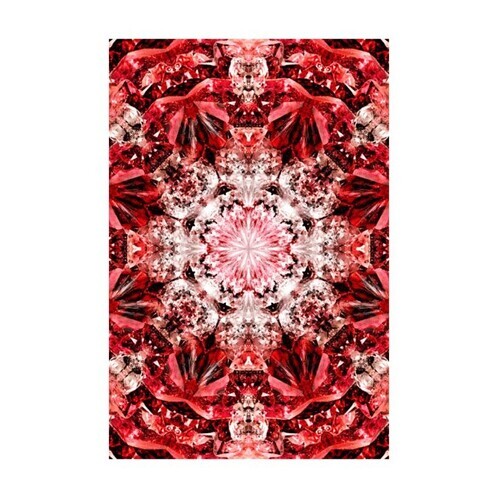 Moooi Carpets - Crystal Fire Carpet 200x300cm - red/magenta/black