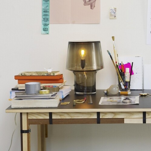Muuto Cosy In Grey Table Lamp | AmbienteDirect