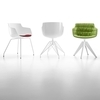 MDF Italia - Flow Slim - Fauteuil piètement LEM