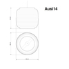 graypants - Ausi - Suspension  - dessin au trait
