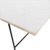 Richard Lampert - Eiermann - Tafelblad - wit/eikenkant/160x80cm